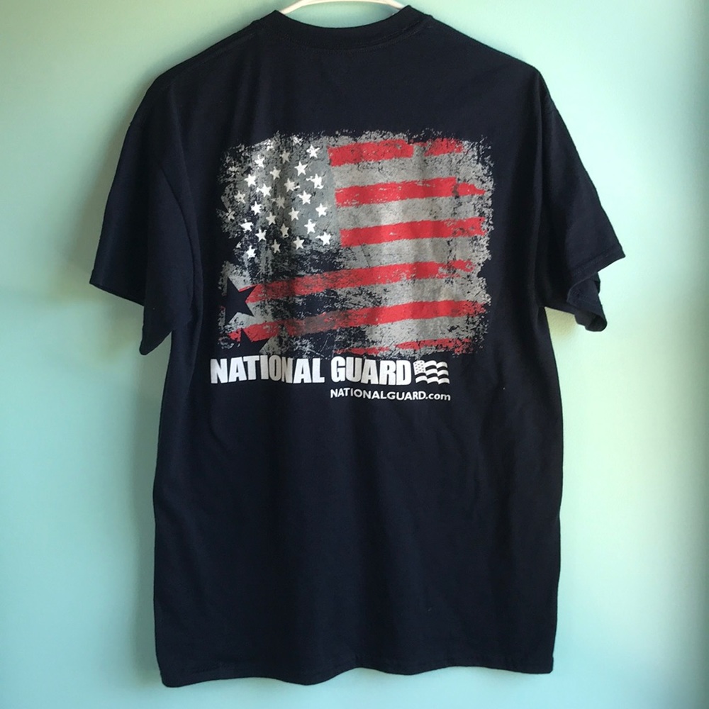 National Guard navy tee